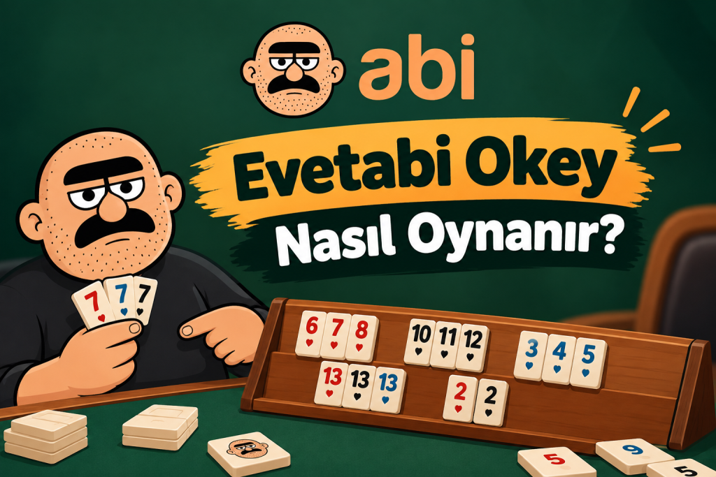 Evetabi Okey online okey oyunu